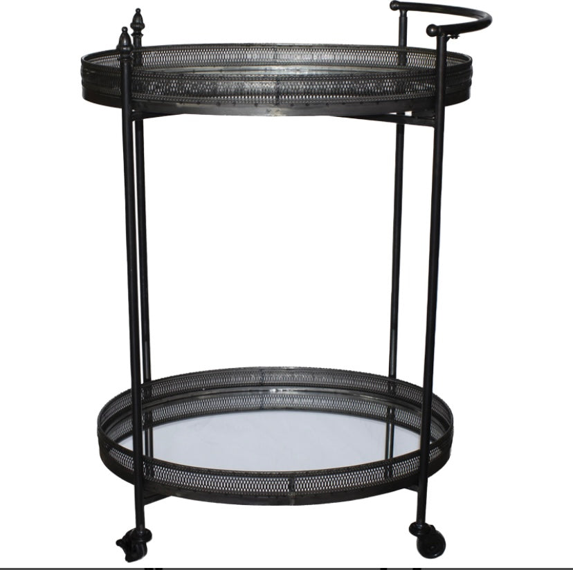 Zinny drinks trolley - Black