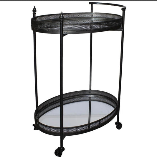 Zinny drinks trolley - Black