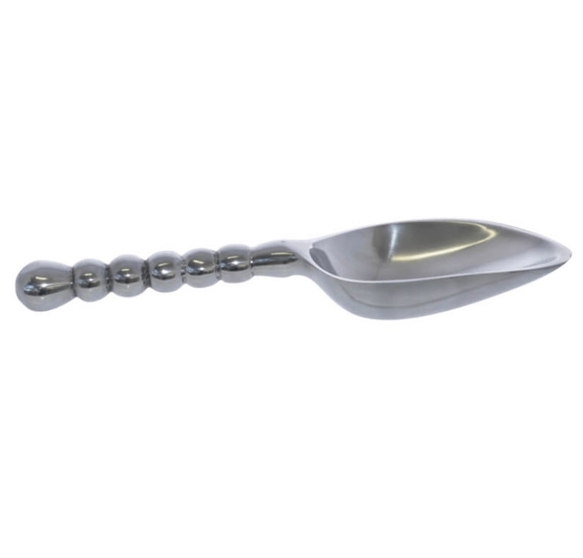 Metal silver ice shovel