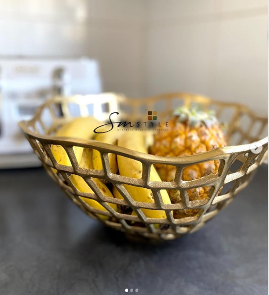 Gold basket