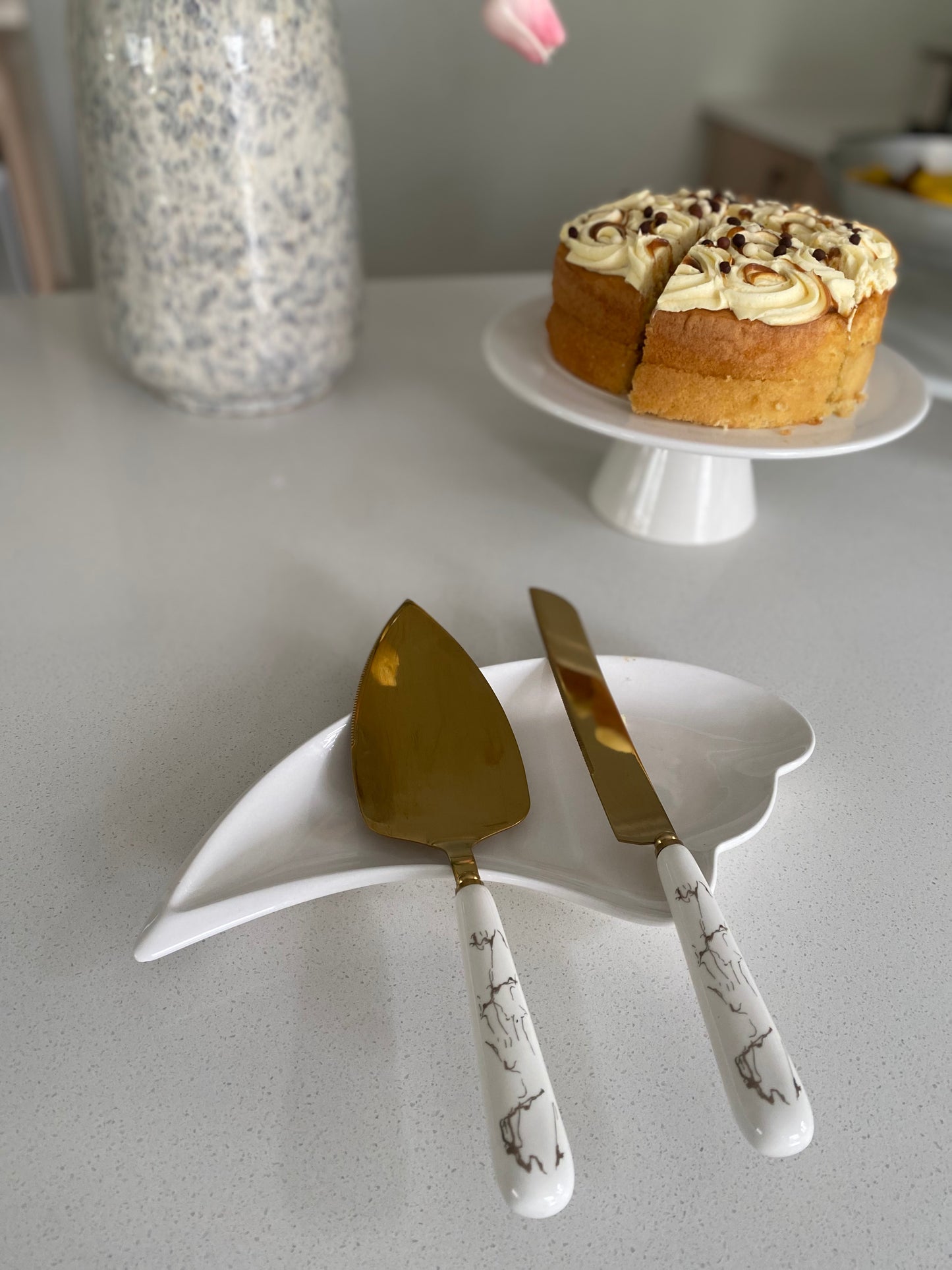 Cake server set